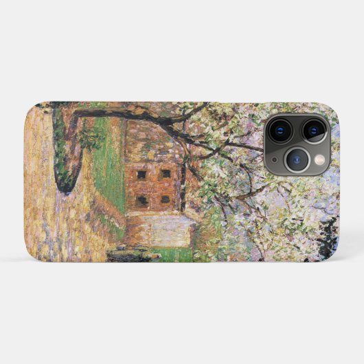 Blütenbaum, Eragny Camille Pissarro Case-Mate iPhone Hülle (Rückseite (Horizontal))