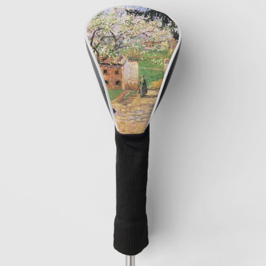 Blütenbaum, Eragny Camille Pissarro Golf Headcover (Vorderseite)