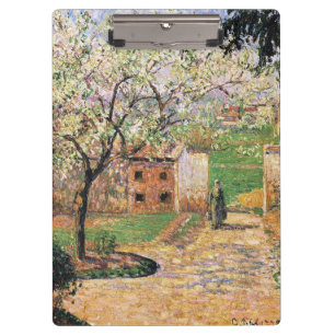 Blütenbaum, Eragny Camille Pissarro Klemmbrett