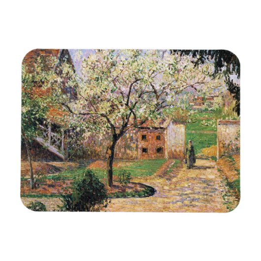 Blütenbaum, Eragny Camille Pissarro Magnet (Horizontal)