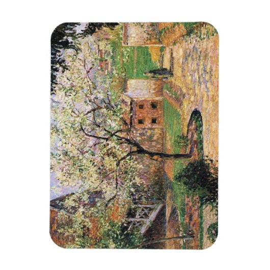 Blütenbaum, Eragny Camille Pissarro Magnet (Vertikal)