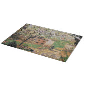 Blütenbaum, Eragny Camille Pissarro Schneidebrett (Ecke)