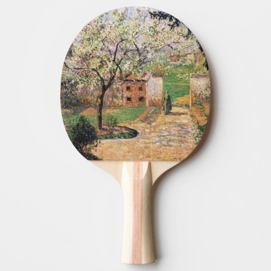 Blütenbaum, Eragny Camille Pissarro Tischtennis Schläger (Vorderseite)