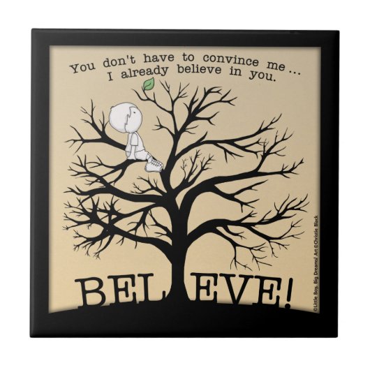 Blütenbaum Fliese (Vorderseite)