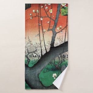 Blütenbaum, Hiroshige Badehandtuch