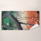 Blütenbaum, Hiroshige Badehandtuch (Badehandtuch)