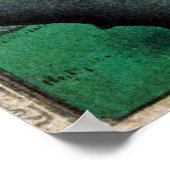 Blütenbaum, Hiroshige Poster (Ecke)