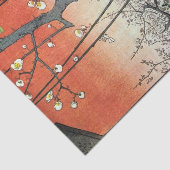 Blütenbaum, Hiroshige Seidenpapier (Ausschnitt)