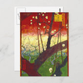 Blütenbaum (Hiroshige) Van Gogh Fine Art Postkarte (Vorne/Hinten)