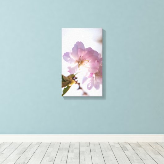 Blütenbaum Leinwanddruck (Insitu (Holzboden))