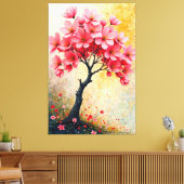 Blütenbaum Leinwanddruck (Insitu (Wohnzimmer))
