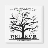 Blütenbaum Magnet (Vorne)