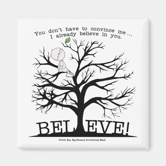 Blütenbaum Magnet (Vorne)