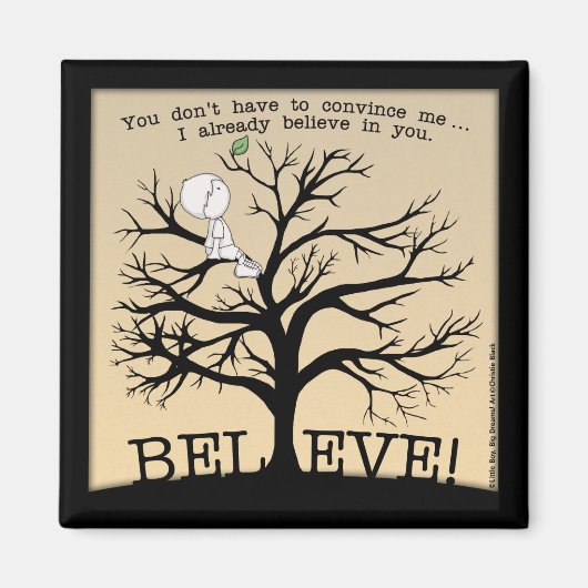 Blütenbaum Magnet (Vorne)