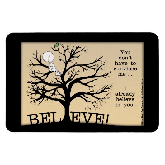 Blütenbaum Magnet (Horizontal)