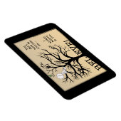 Blütenbaum Magnet (Rechte Seite)