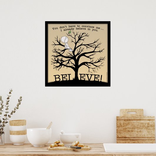 Blütenbaum Poster (Küche)