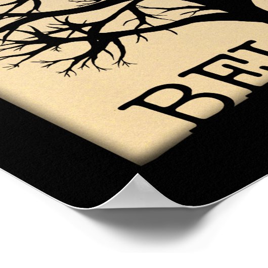 Blütenbaum Poster (Ecke)