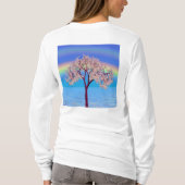 Blütenbaum-T-Shirt T-Shirt (Rückseite)