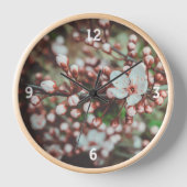 Blütenbaum Uhr (Vorderseite)