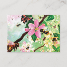 Blütenbäume für Bienen und andere Bestäuber Begleitkarte