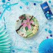 Blütenbäume für Bienen und andere Bestäuber Pappteller (Party)