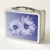 Blütenblätter Metall Brotdose (Rückseite)