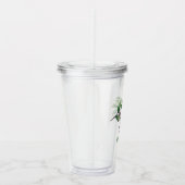Blütenblättern Personalisiert Acryltrinkbecher (Rechts)
