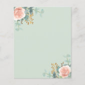 Blütenblättrige Rose (Vorderseite)