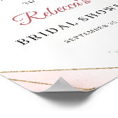 Blütenblättriger Eukalyptus - Goldrahmen - Begrüßu Poster (Ecke)