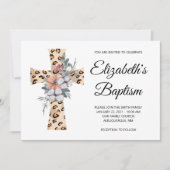 Blütenblättriger Grautaufen Einladung (Vorderseite)