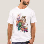 Blütenblättriger T - Shirt (Vorderseite)