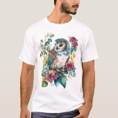Blütenblättriger T - Shirt (Vorderseite)