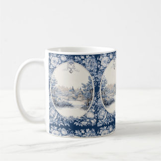 Blütenblau Kaffeetasse