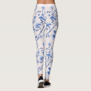 Blütenblau Leggings