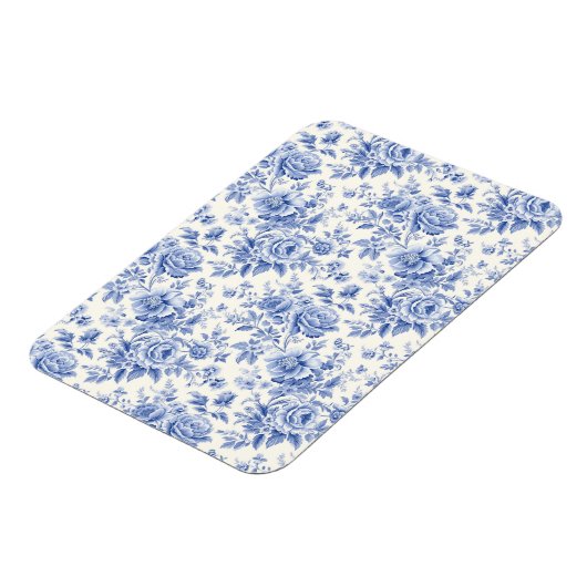 Blütenblau Magnet (Linke Seite)