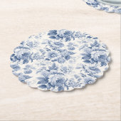 Blütenblau Untersetzer (angewinkelt)