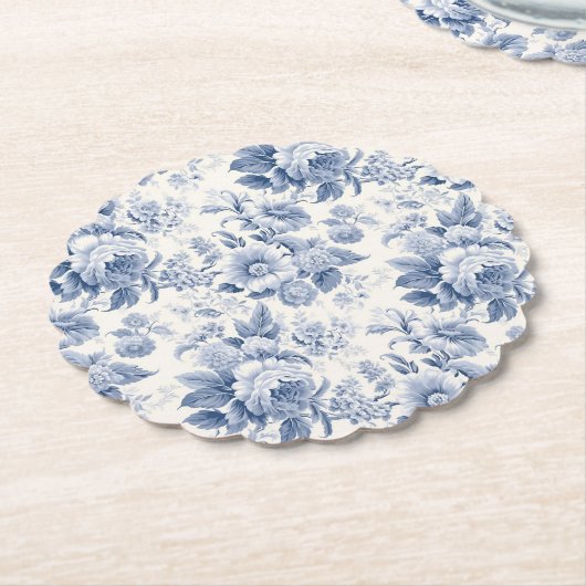 Blütenblau Untersetzer (angewinkelt)