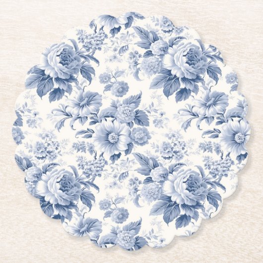 Blütenblau Untersetzer (Vorderseite)