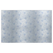 Blütenblaue Rose Silver Shimmer Chimmer Stoff (Fat Quarter (45,7 x 55,9 cm))