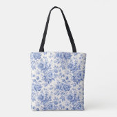 Blütenblaue Tasche (Rückseite)