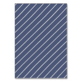 Blütenblaue Wildblume Hochzeit Tischnummer (Rückseite)