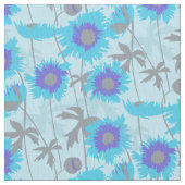 Blütenblauer grauer Pappenstoff Stoff (Nahaufnahme)