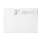 Blütenblauer Hochzeitstag (Rückseite)