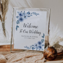 Blütenblühendes Begrüßungszeichen