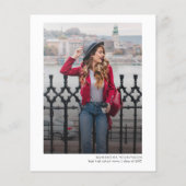 Blütenblume Eukalyptus 2024 Graduation Party (Rückseite)