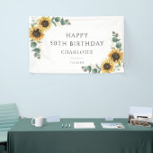 Blütenblume Eukalyptus 50. Geburtstag Banner (Messeveranstaltung)