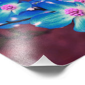 Blütenblume Fotodruck (Ecke)