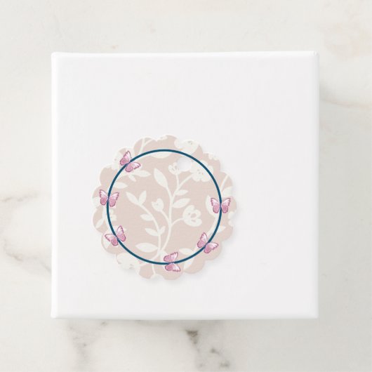 Blütenblume Geschenkanhänger (Beispiel)