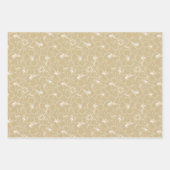 Blütenblume im Hibiskus Geschenkpapier Set (Vorderseite 3)